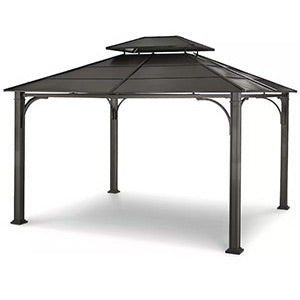 Gazebo - Metal or Polycarbonate Roof with Metal Frame - 8x8 image 0
