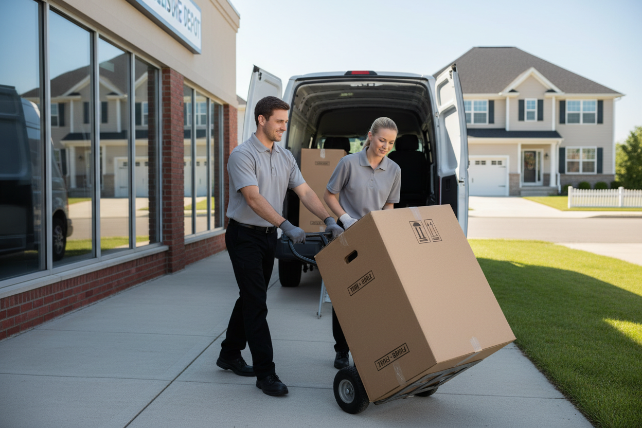 Delivery of Fitness Equipment via Installer (Add‑On Service)
