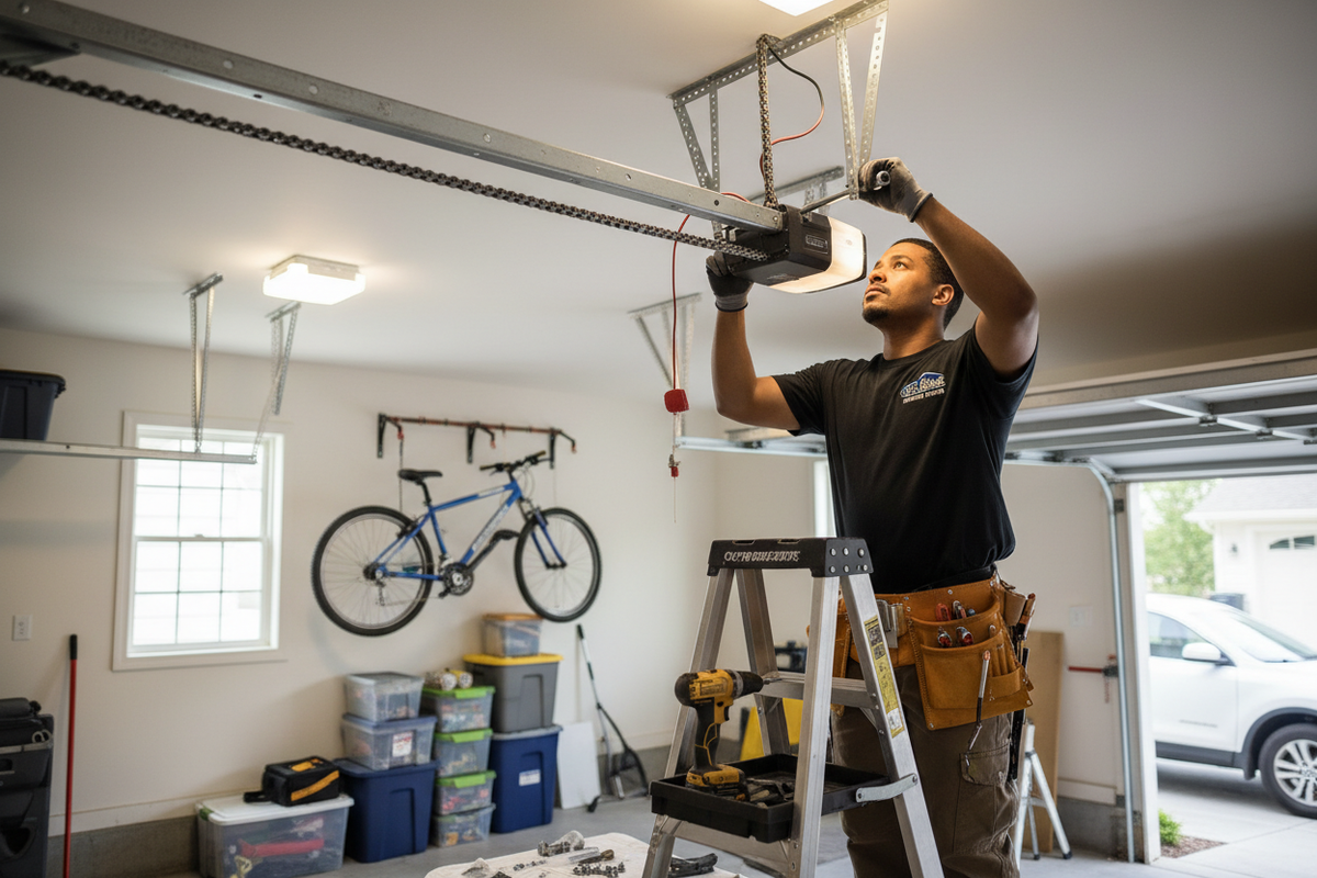 Garage Door Opener – Overhead Installation – QuickTask - Canadian Tire