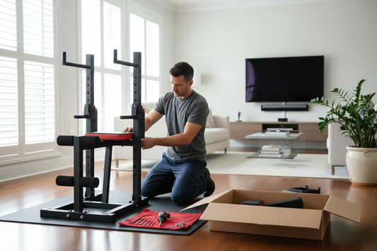 Fitness - Assemblage de la tour de musculation